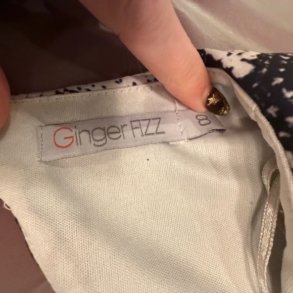 Vintage Y2K Black/White Sleeveless Fit and Flare Mini Dress Size 8/Medium $185 - Picture 9 of 12